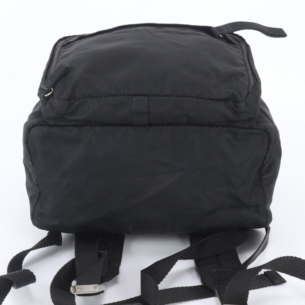 Prada Tessuto Nylon Triangle Logo Backpack — view 6