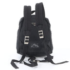 Prada Tessuto Nylon Triangle Logo Backpack — view 3