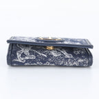 Dior Toile de Jouy Reverse 30 Montaigne Leather Trifold Wallet — view 5