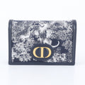 Dior Toile de Jouy Reverse 30 Montaigne Leather Trifold Wallet