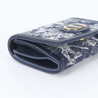 Dior Toile de Jouy Reverse 30 Montaigne Leather Trifold Wallet — view 4
