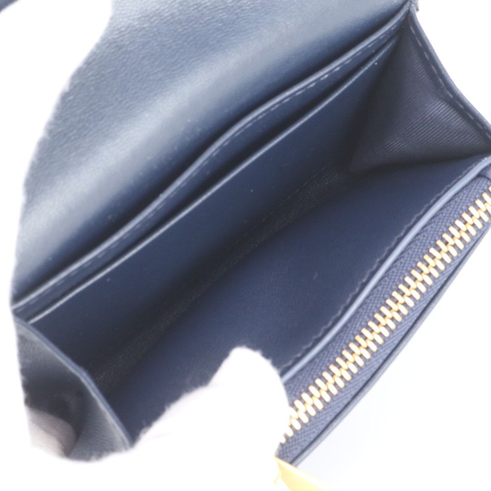 Dior Toile de Jouy Reverse 30 Montaigne Leather Trifold Wallet — view 7