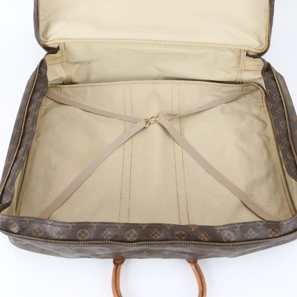 Louis Vuitton Monogram Sirius 60 Leather Boston Bag Tote Carry — view 8