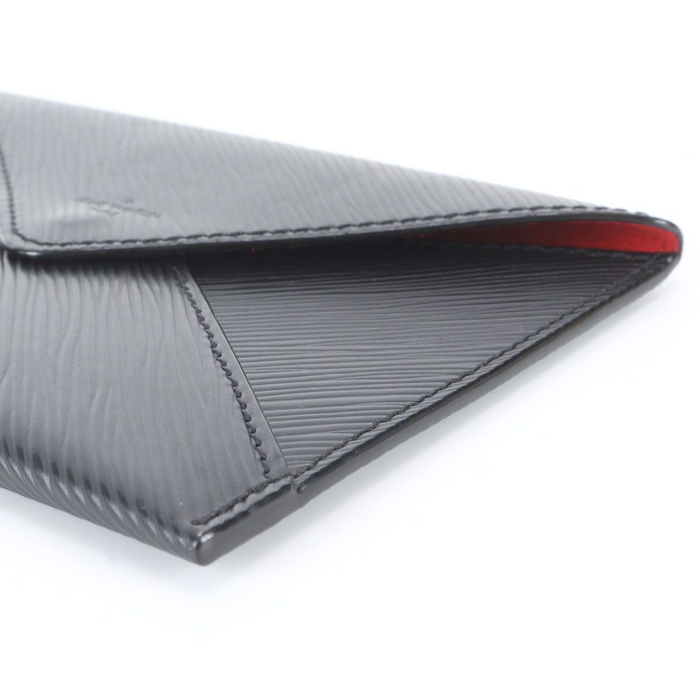 Louis Vuitton Epi Leather Pouch Clutch Second Black — view 3