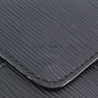 Louis Vuitton Epi Leather Pouch Clutch Second Black — view 8