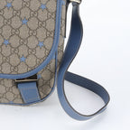 Gucci GG Supreme Star Leather Shoulder Bag Crossbody Hand — view 2