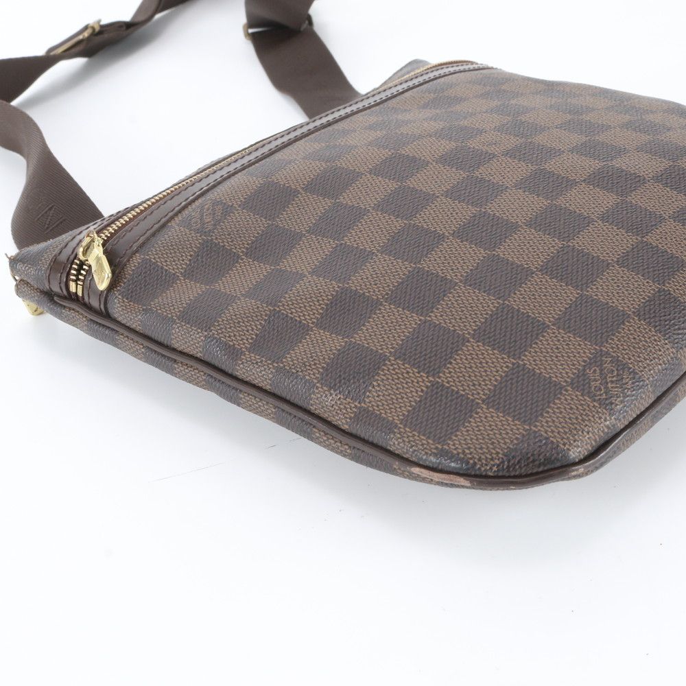 Louis Vuitton Damier Pochette Bosphore Leather Shoulder Bag Crossbody Brown — view 6