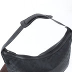 Gucci GG Nylon Leather Shoulder Bag Tote Hand — view 2