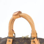 Louis Vuitton Monogram Keepall 45 Leather Boston Bag Tote Travel — view 2