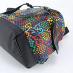 Gucci GG Psychedelic Leather Backpack Shoulder Bag Business — view 4