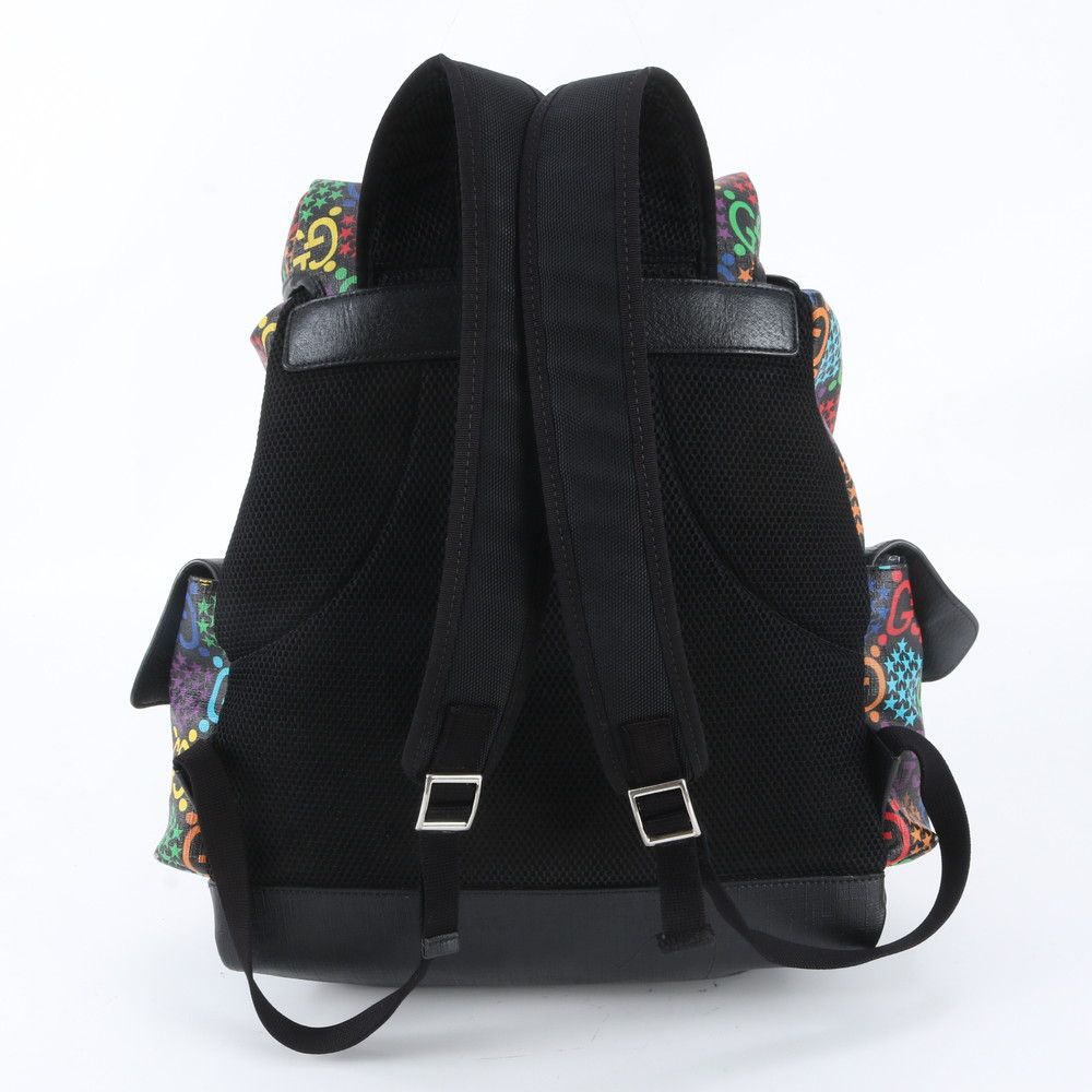 Gucci GG Psychedelic Leather Backpack Shoulder Bag Business — view 3