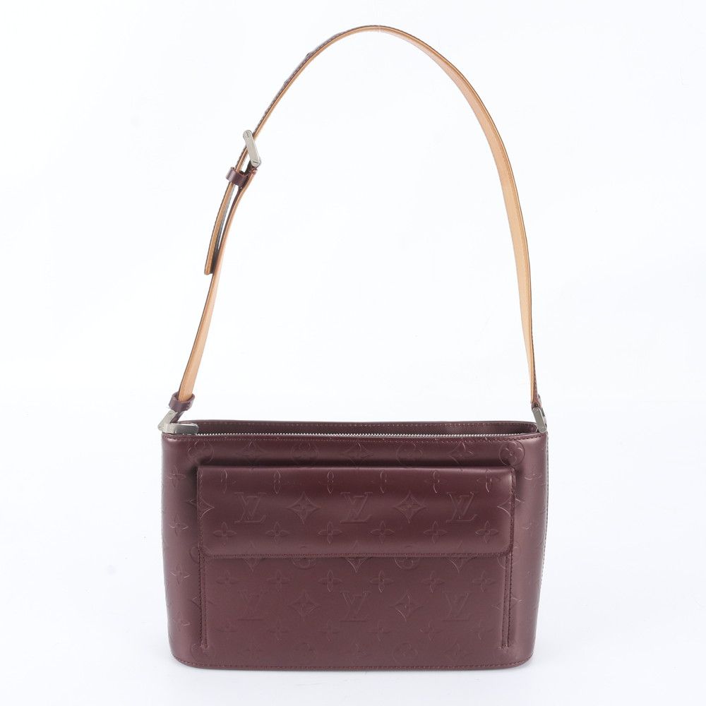 Louis Vuitton Monogram Matte Alston Leather Shoulder Bag