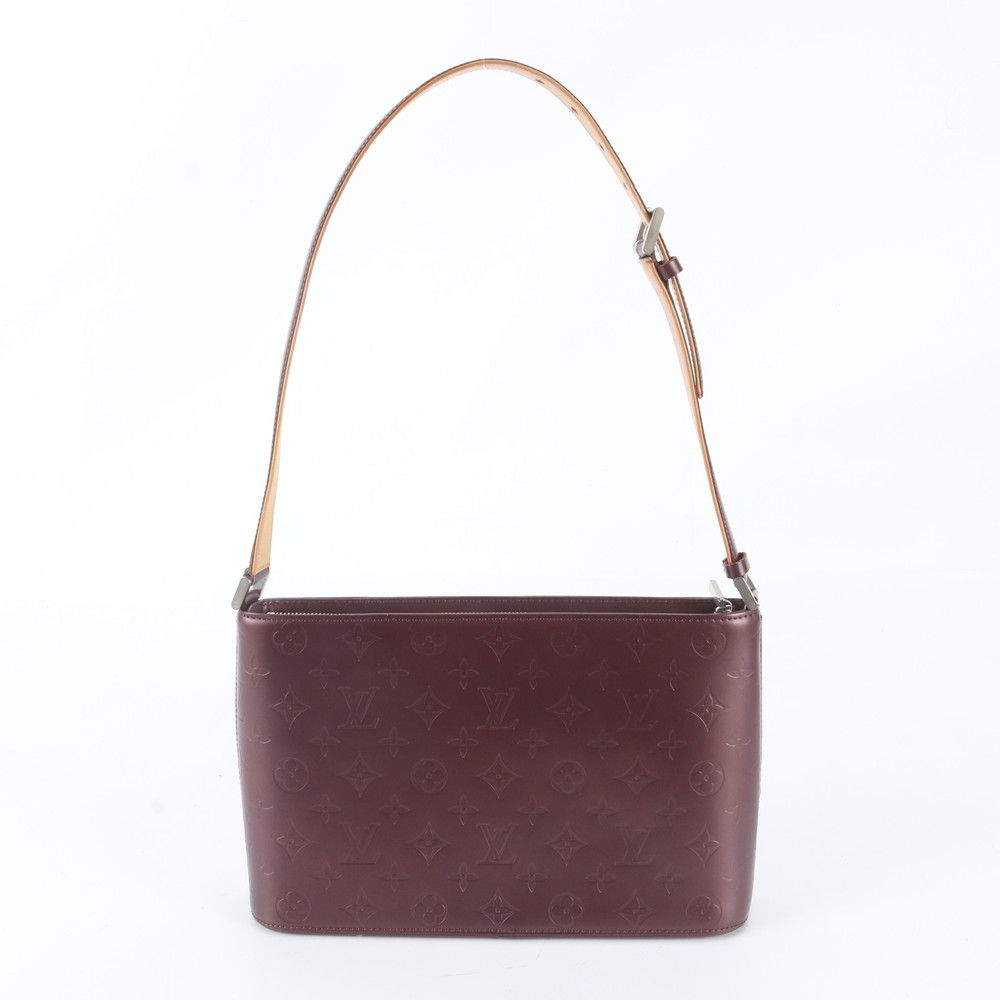 Louis Vuitton Monogram Matte Alston Leather Shoulder Bag — view 3