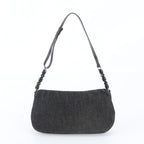 Dior Malice Pearl Denim Leather Shoulder Bag — view 3