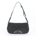 Dior Malice Pearl Denim Leather Shoulder Bag