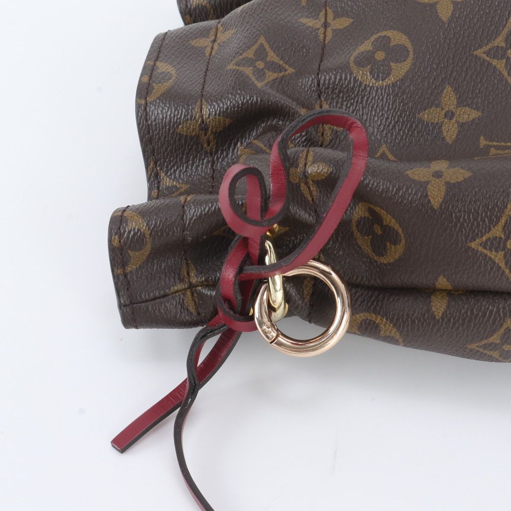 Louis Vuitton Monogram Posh Noe Leather Pouch — view 7