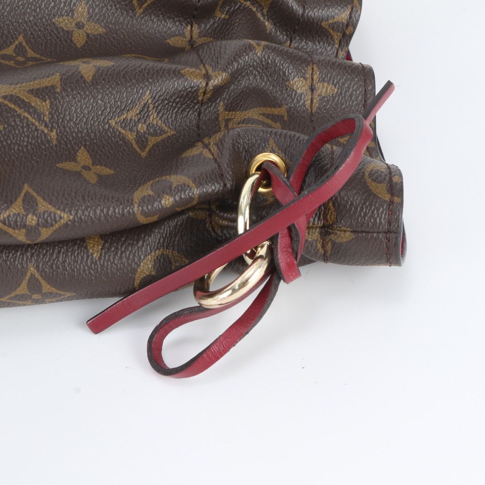 Louis Vuitton Monogram Posh Noe Leather Pouch — view 8