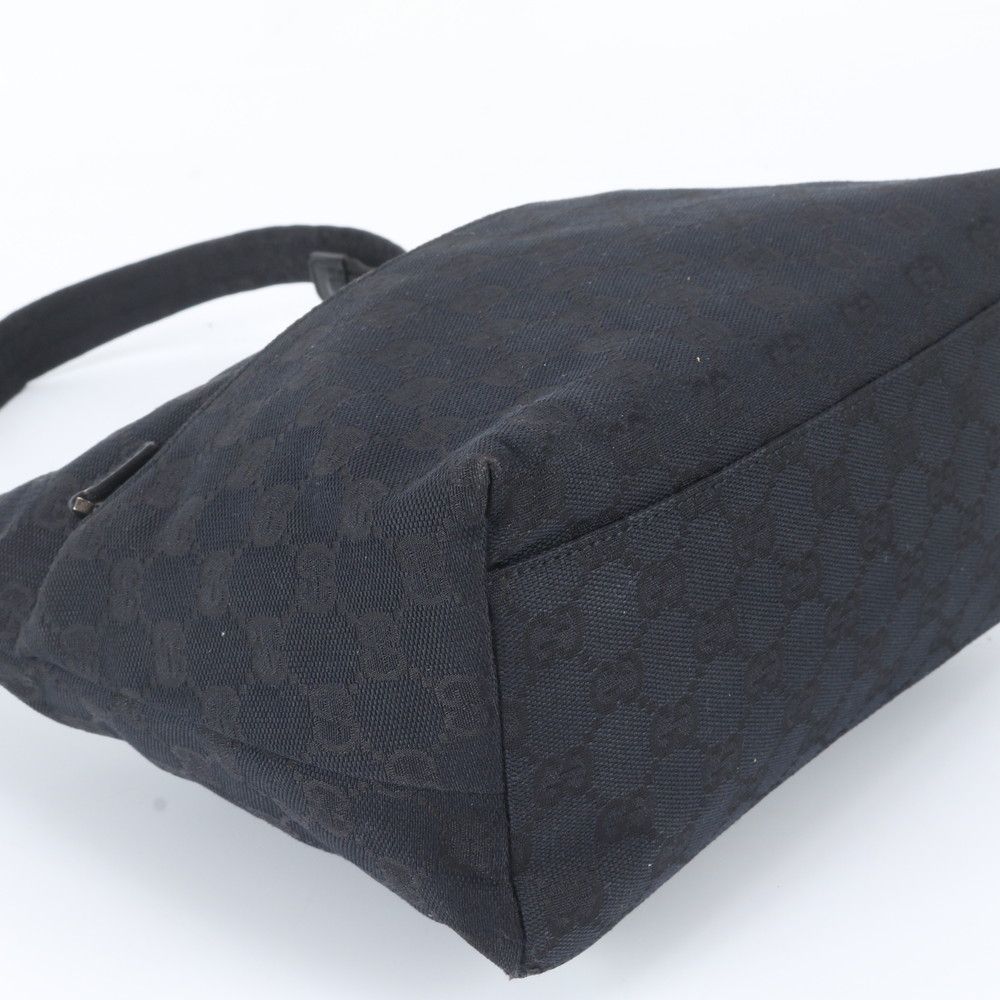 Gucci GG Canvas Leather Shoulder Bag — view 4