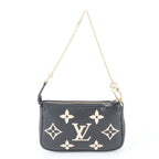Louis Vuitton Monogram Empreinte Mini Pochette Accessoires Leather Handbag — view 3