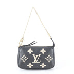 Louis Vuitton Monogram Empreinte Mini Pochette Accessoires Leather Handbag