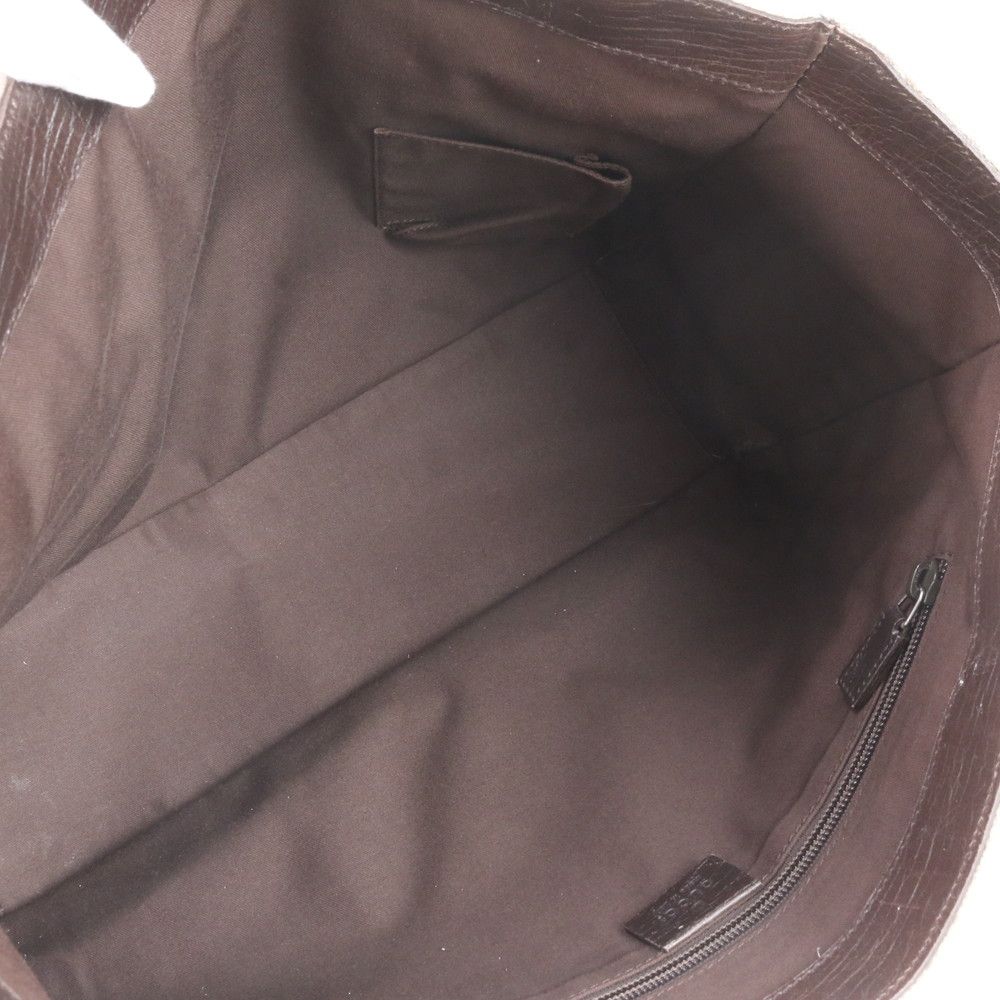 Gucci GG Supreme Leather Tote Bag Shoulder Business Document — view 7