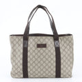 Gucci GG Supreme Leather Tote Bag Shoulder Business Document