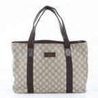 Gucci GG Supreme Leather Tote Bag Shoulder Business Document