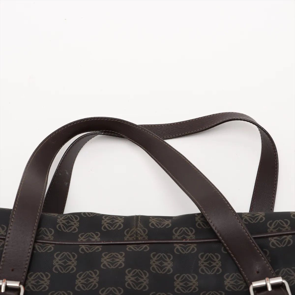 Loewe Repeat Anagram Leather 2-Way Boston Bag Crossbody — view 6