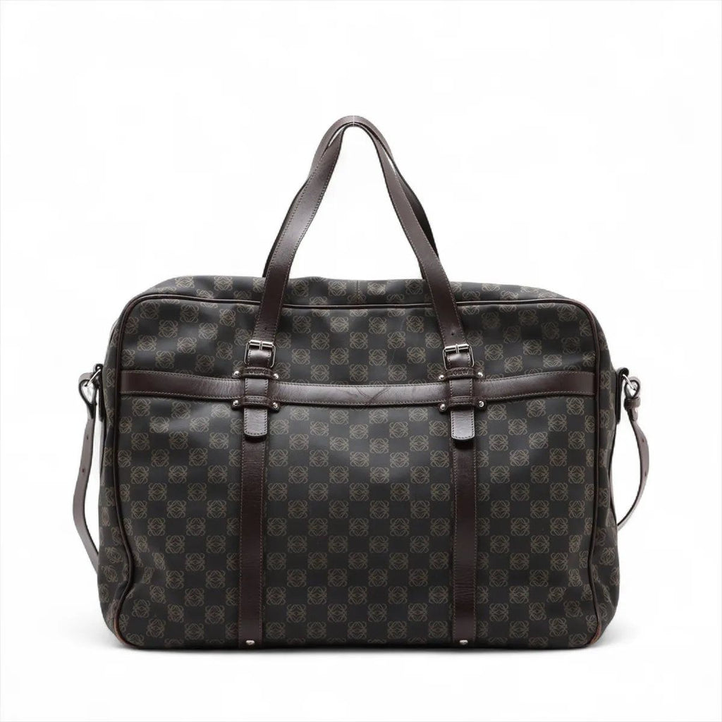 Loewe Repeat Anagram Leather 2-Way Boston Bag Crossbody — view 2