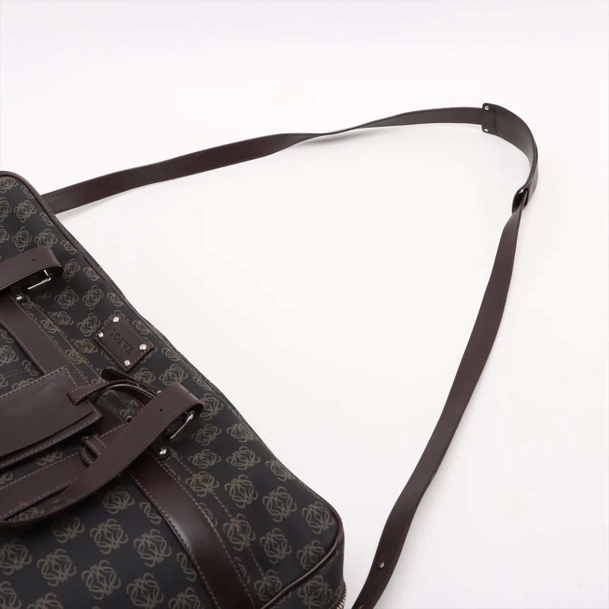 Loewe Repeat Anagram Leather 2-Way Boston Bag Crossbody — view 7