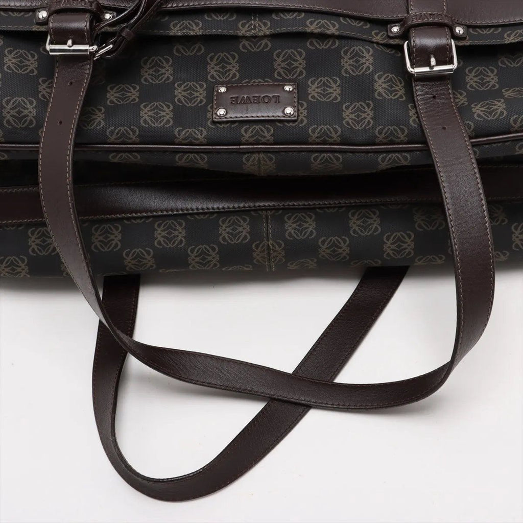 Loewe Repeat Anagram Leather 2-Way Boston Bag Crossbody — view 5