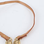 Louis Vuitton Shoulder Strap Accessoires Vachetta Leather — view 5