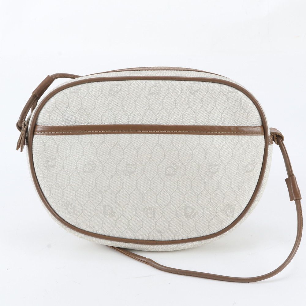Dior Honeycomb Leather Shoulder Bag Crossbody Hand