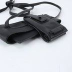 Gucci Leather 2-Way Shoulder Bag Waist Pouch Black — view 5