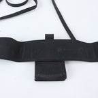 Gucci Leather 2-Way Shoulder Bag Waist Pouch Black — view 6