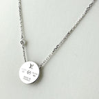 Louis Vuitton Sunblossom Pendant Pink Pearl Diamond Necklace — view 4