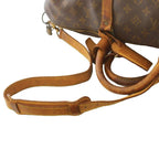 Louis Vuitton Keepall Bandouliere 50 Monogram Boston Bag Brown TK — view 5