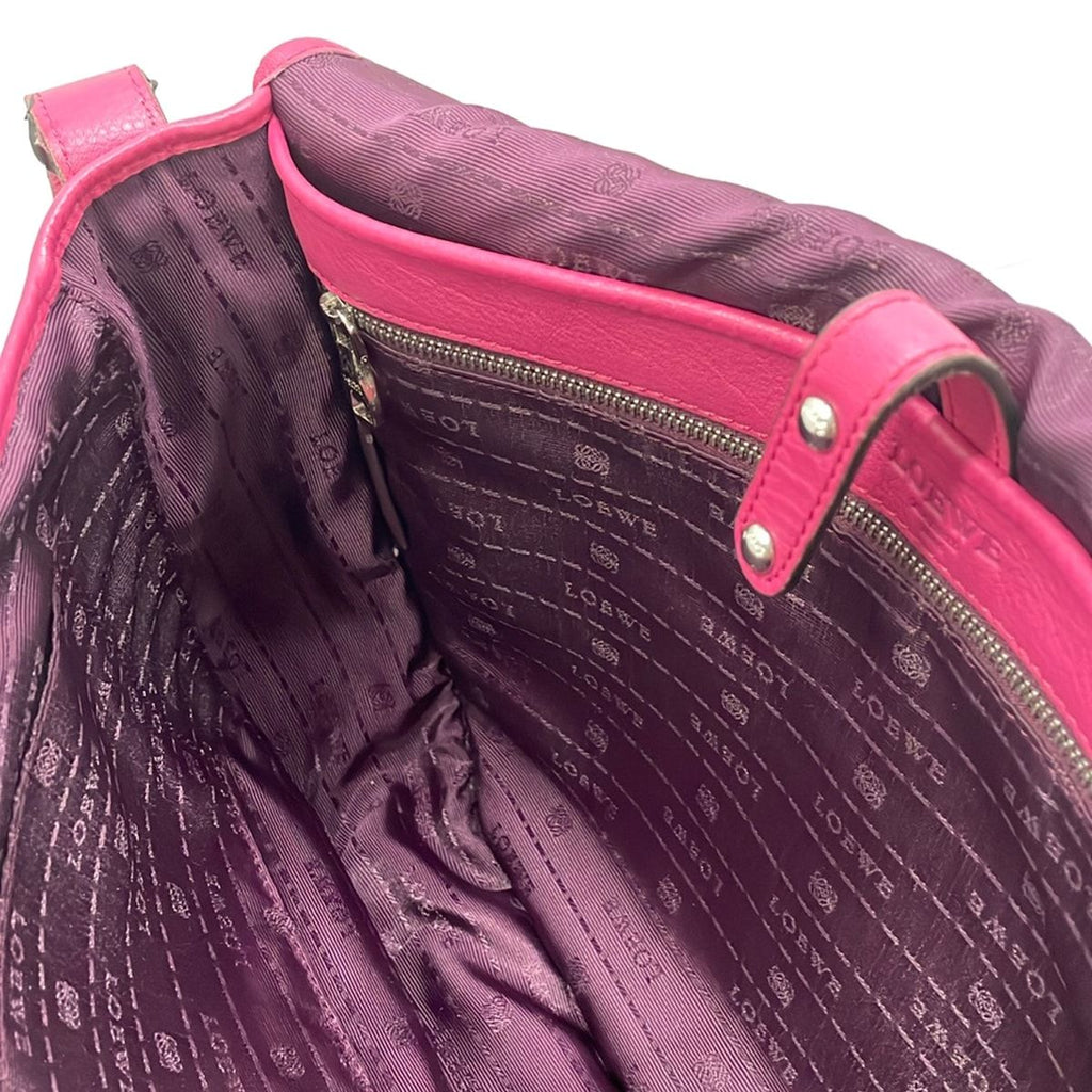 Loewe Shoulder Bag Heritage Pink Leather — view 7