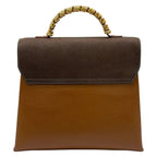 Loewe Handbag Velazquez Brown Dark Leather — view 3