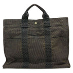 Hermes Tote Bag Her Line MM Dark Gray Black Previous Model