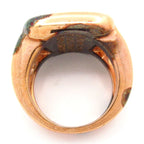 Hermes Ring 50 Corozo Gold Ivory Brown — view 4