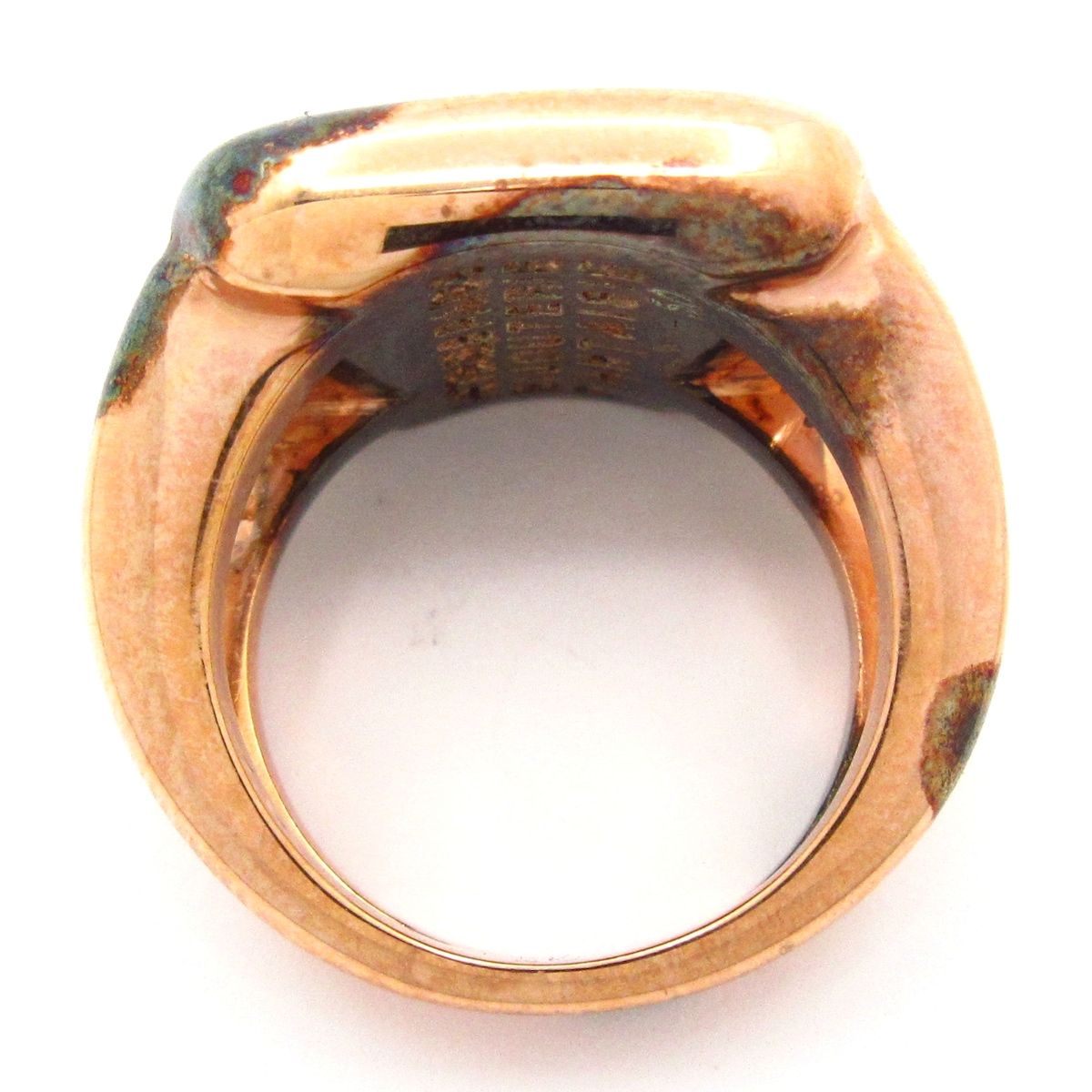 Hermes Ring 50 Corozo Gold Ivory Brown — view 4