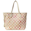 Louis Vuitton Tote Bag Monogram Empreinte Neverfull MM Sunrise Aquarelle Leather