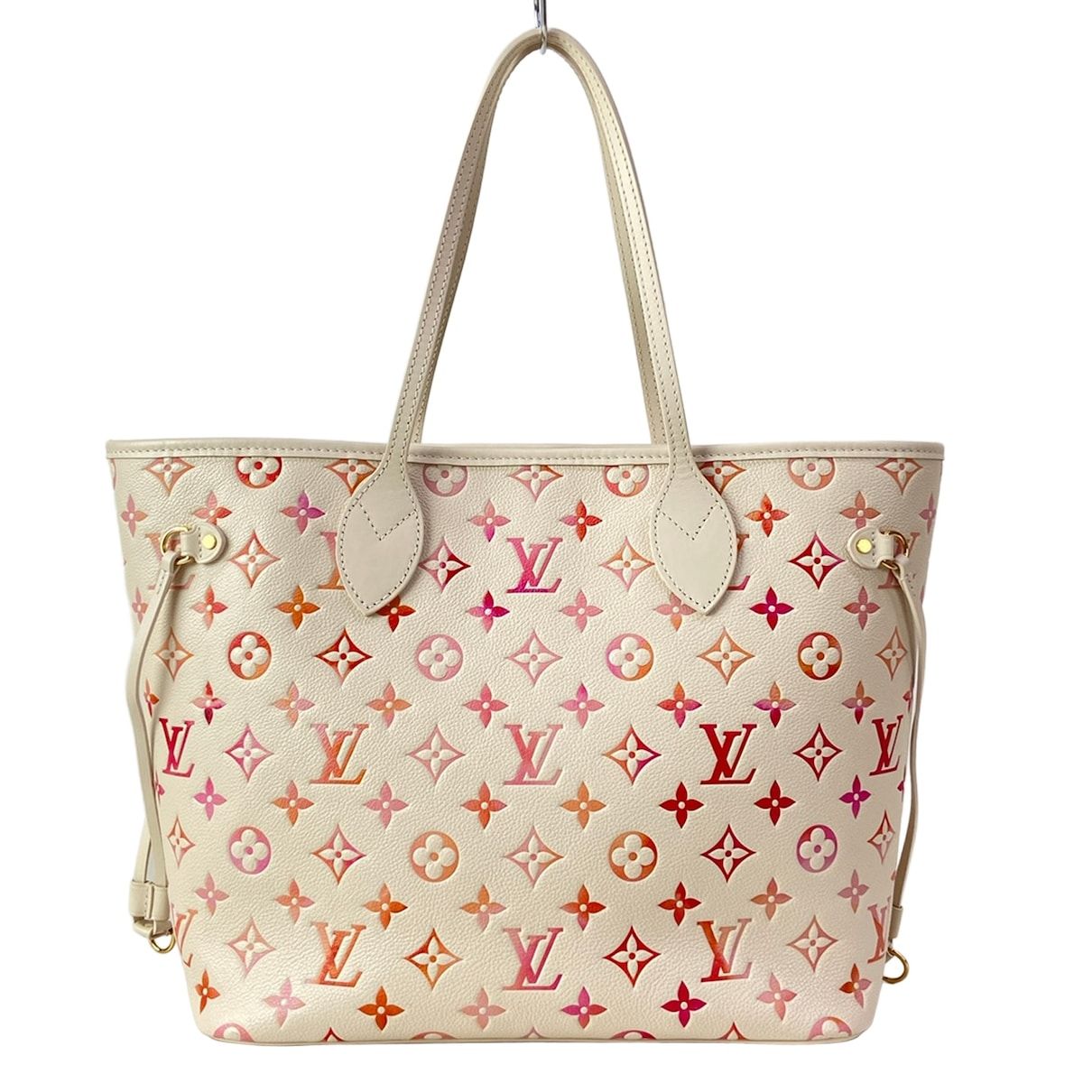 Louis Vuitton Tote Bag Monogram Empreinte Neverfull MM Sunrise Aquarelle Leather