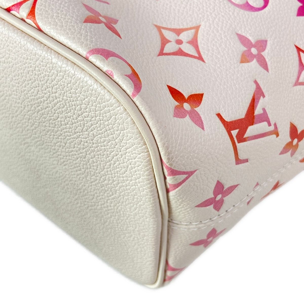 Louis Vuitton Tote Bag Monogram Empreinte Neverfull MM Sunrise Aquarelle Leather — view 6