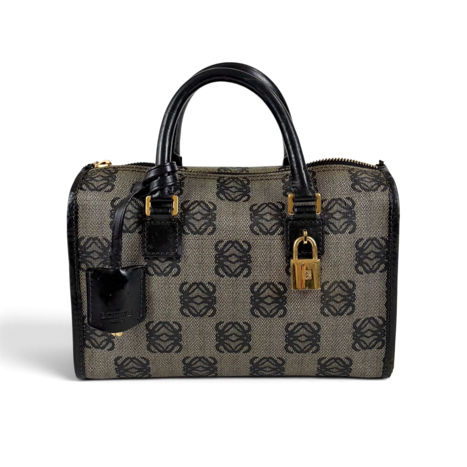 Loewe Repeat Anagram Mini Boston Bag