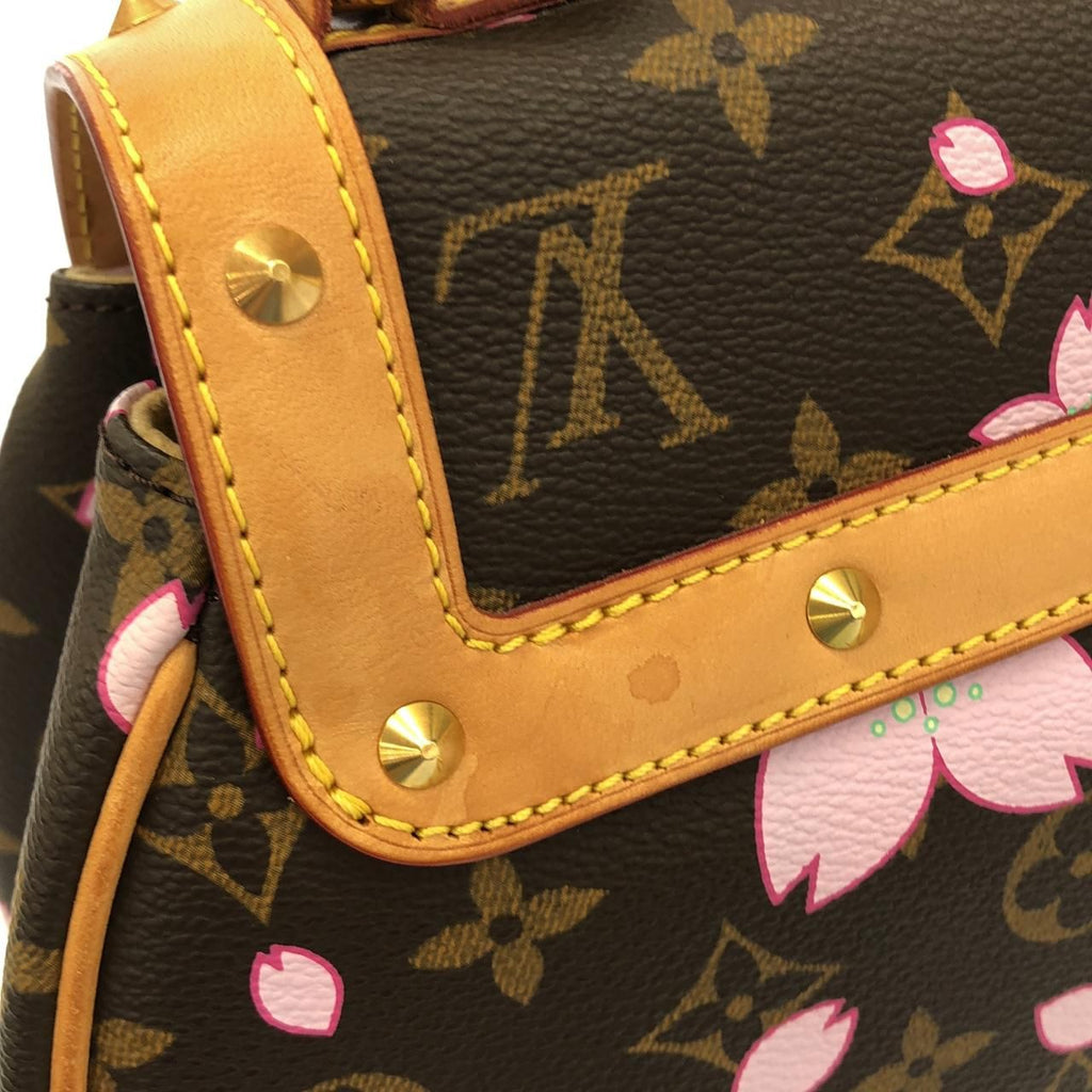 Louis Vuitton Vintage Monogram Cherry Blossom Sac Retro Bag — view 6
