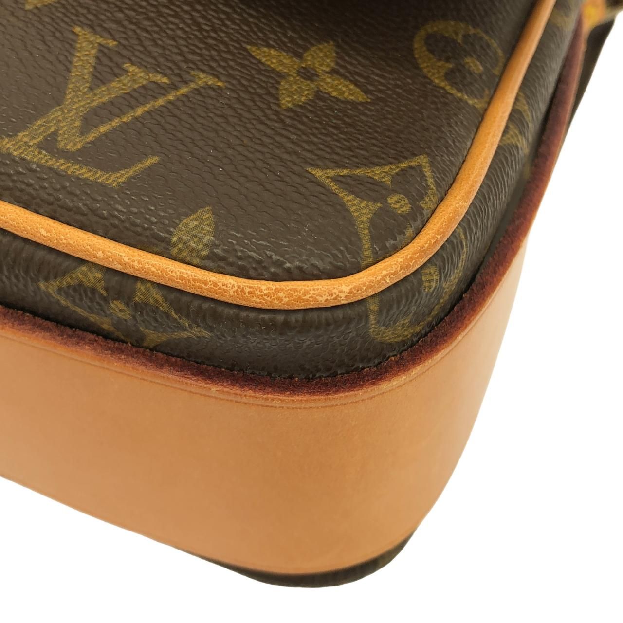 Louis Vuitton Vintage Monogram Cartouchiere 26 Shoulder Bag — view 3
