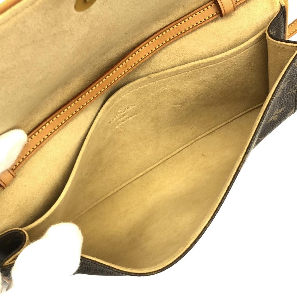 Louis Vuitton Vintage Monogram Pochette Twin GM Shoulder Bag — view 7