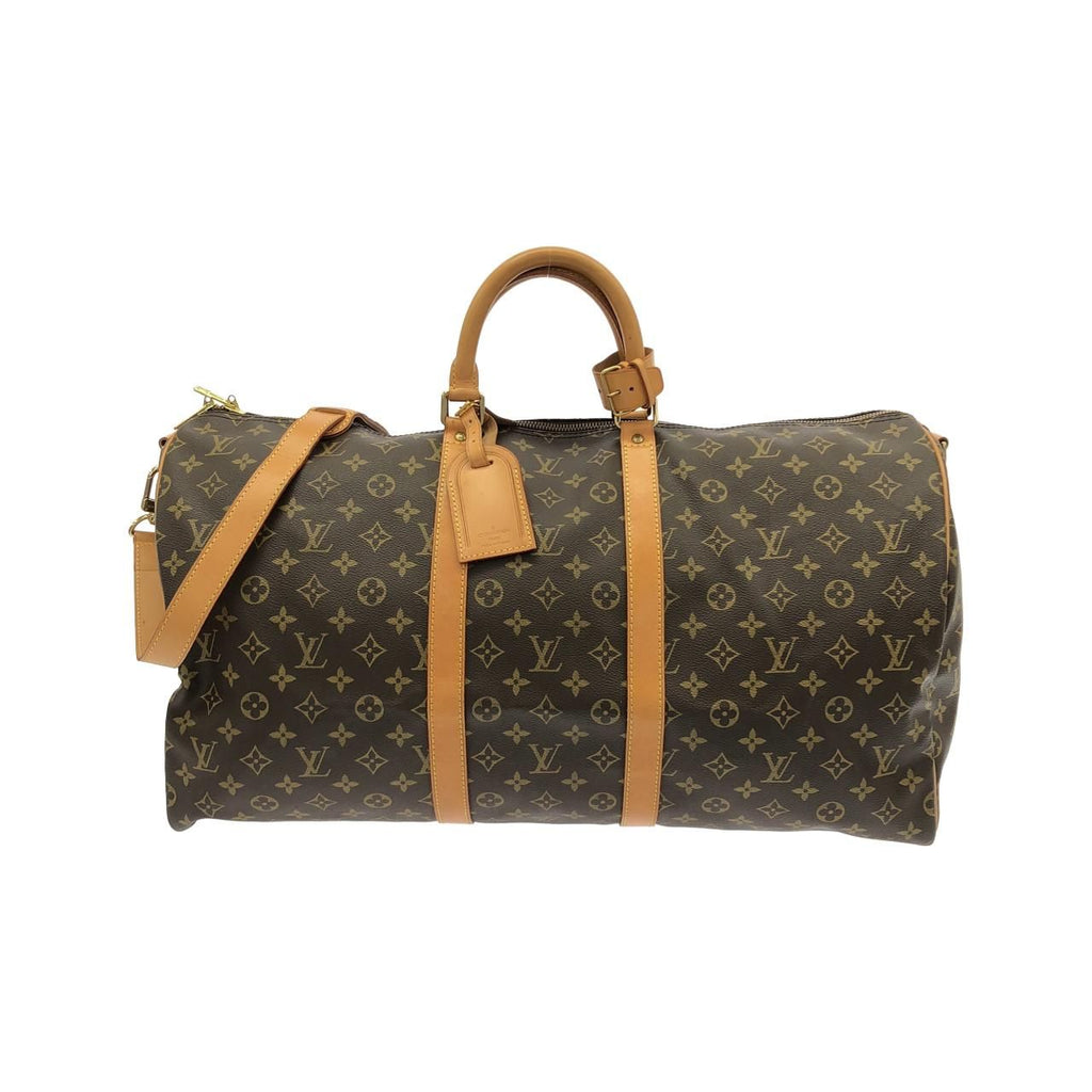 Louis Vuitton Vintage Monogram Keepall Bandouliere 55 Boston Bag